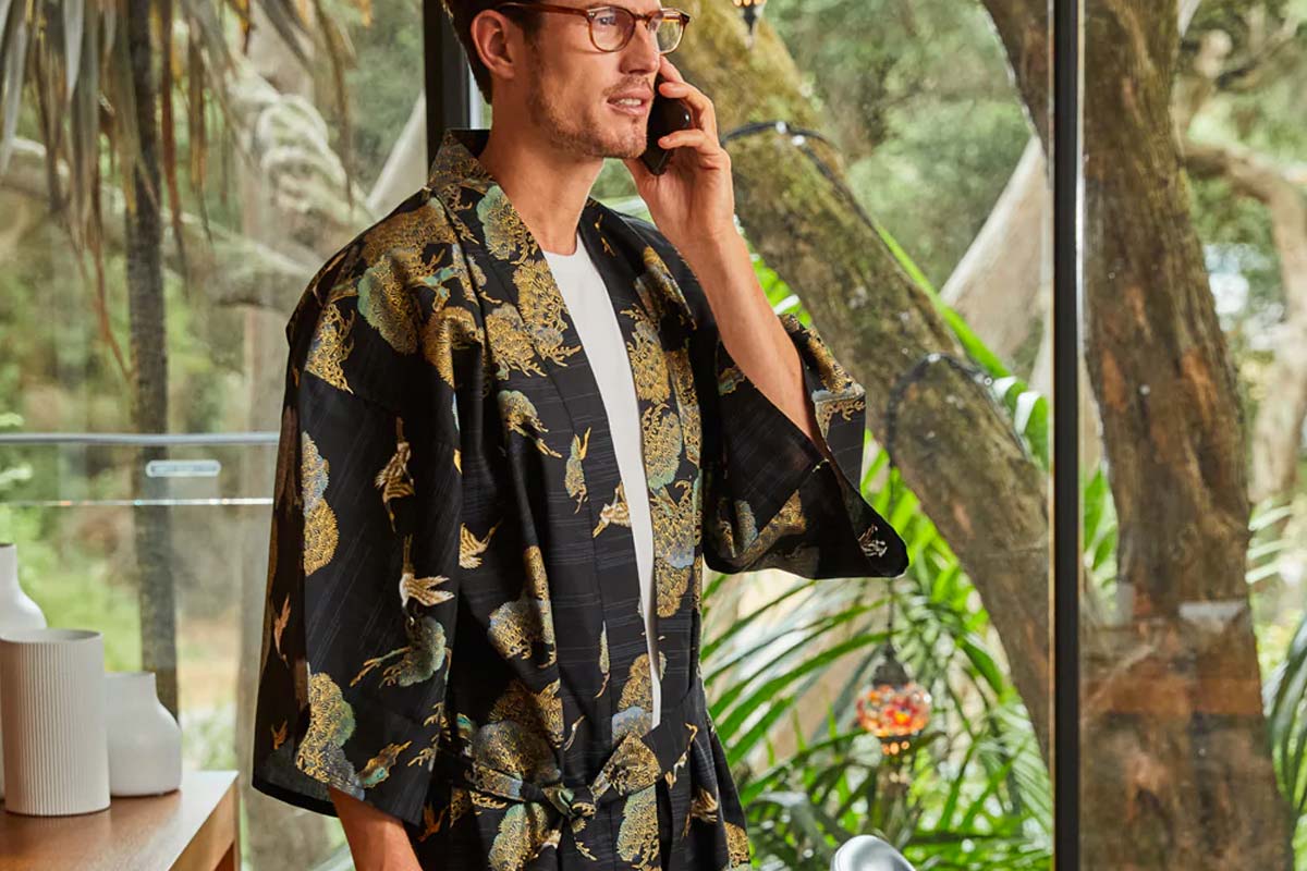 Les différents types de kimono homme
